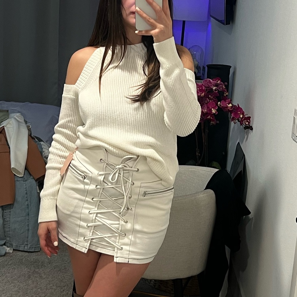 Denim skirt